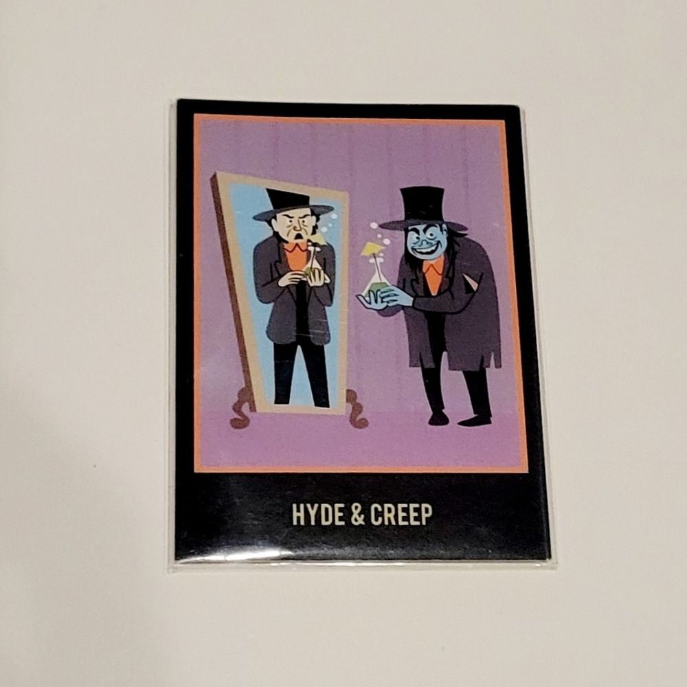 Harveys "Hyde & Creep" Modster Mash Trading Card
